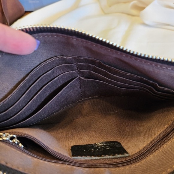 Befen Leather Crossbody bag black‎ mini bag - Picture 3 of 6